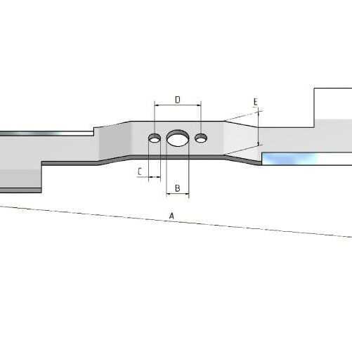 MTD Rasenmähermesser nach Länge sortiertOEM - 02005020 - Messer MTD