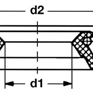 Stiga Wellendichtringe - 1185526540 - Öldichtring