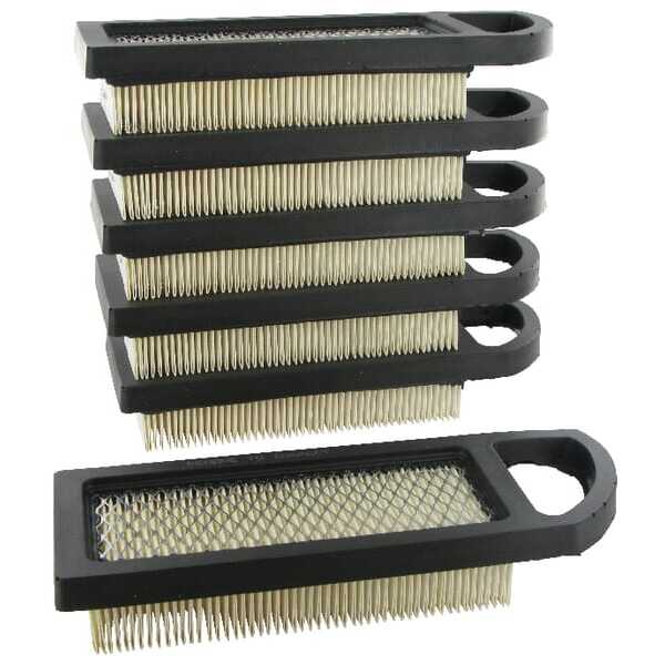 BS Luftfilter flachBriggs & Stratton - 4214WM - Luftfilterset flach (6 X 794422)