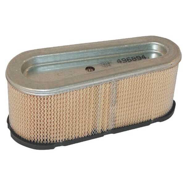 BS Luftfilter ovalBriggs & Stratton - 496894S - Luftfilter oval 184x73x76mm