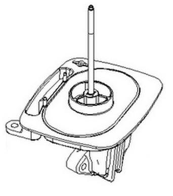 Briggs & Stratton Luftfiltergrundplatte - 798966 - Basis-Luftreiniger