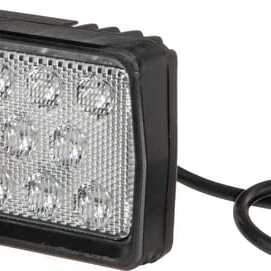 John Deere Arbeitsscheinwerfer LED, rechteckig - LA10412 - LED Arbeitsscheinwerfer 21W 2600lm - Flutlicht RH