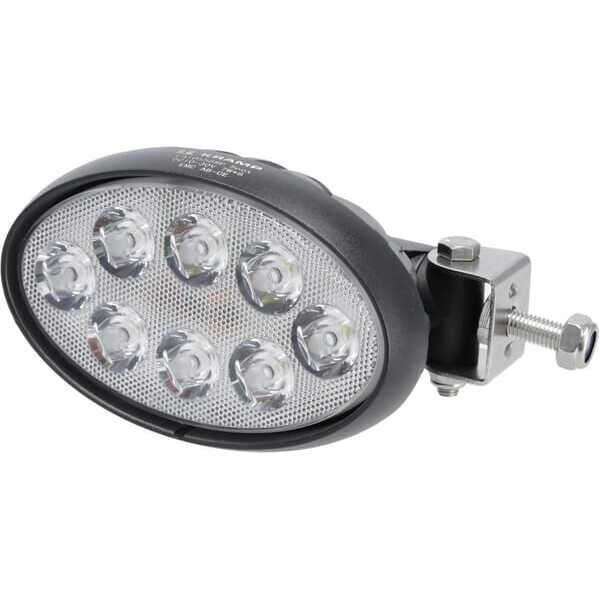 John Deere Arbeitsscheinwerfer, oval, LED - LA10558SP - Arbeitsscheinwerfer LED, 56W, 5320lm, oval, 10/30V, 160x129x68mm, Deutsc