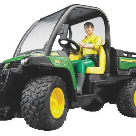 John Deere U02490 'Gator' 855D mit Fahrer - U02490 - John Deere Gator 855D m.Fahrer