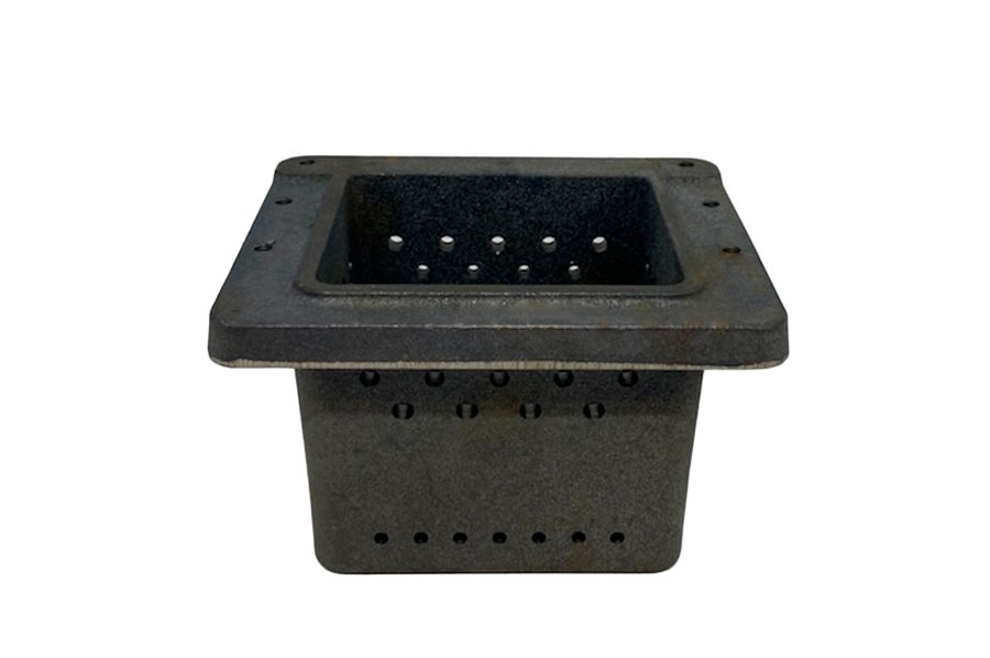 Brenntopf / Brennschale aus Gusseisen passt zu Extraflame Pelletofen